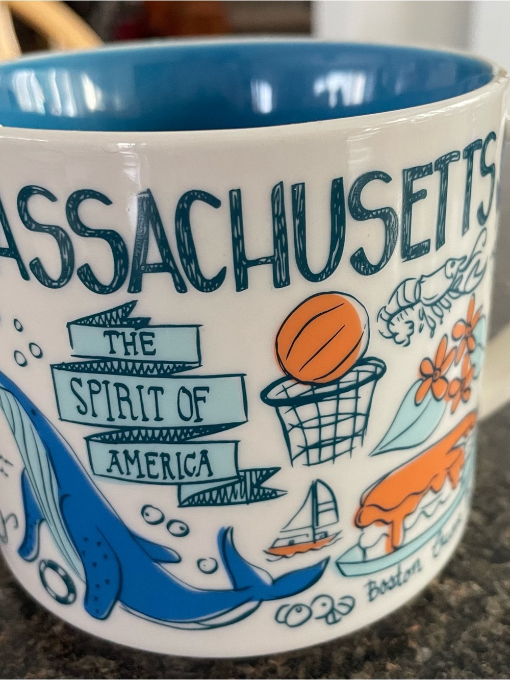 Starbucks Been There Series- Massachusetts Coffee Mug